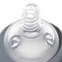 Бутылочка для кормления M&B, широкое горло, средний поток, от 3 мес., с ручками, 270 мл.