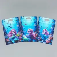 Пакет подарочный, с zip-lock застежкой, &laquo;Русалочка&raquo;, 15&times;23&plusmn;1 см МИКС