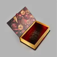 Коробка‒книга, подарочная &laquo;Елочные шары&raquo;, 20&times;12.5&times;5 см