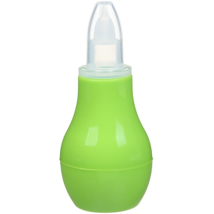Детский назальный аспиратор, с колпачком, цвет зеленый Детский назальный аспиратор, с колпачком, цвет зеленый