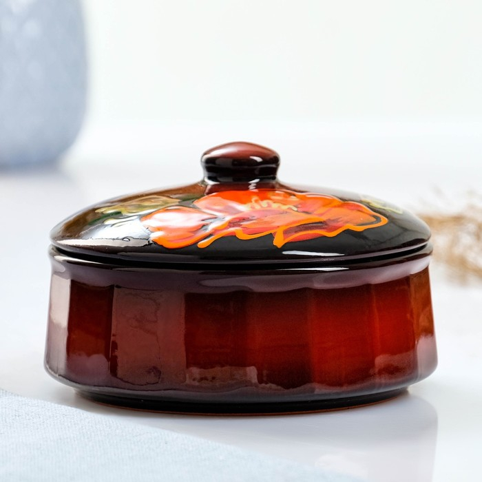 Набор для холодца  Набор для холодца "Малыш" 3х0,3л, мак на черном