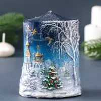 Свеча декоративная &laquo;Новогодняя&raquo; 5&times;8&times;11 см