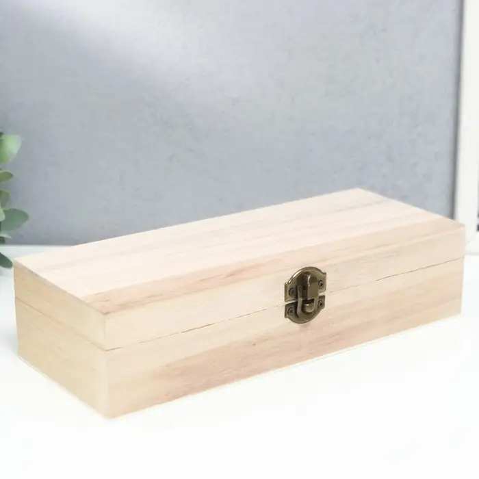 Шкатулка для росписи дерево &laquo;Купюрница&raquo;, для творчества, декора, 24&times;9.5&times;6 см