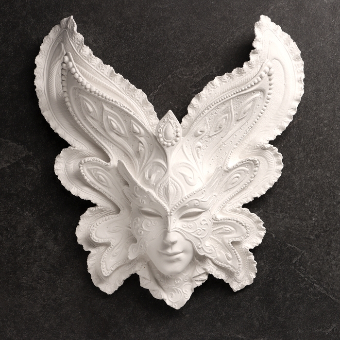 Панно под раскраску  Панно под раскраску "Маска 3" 30см