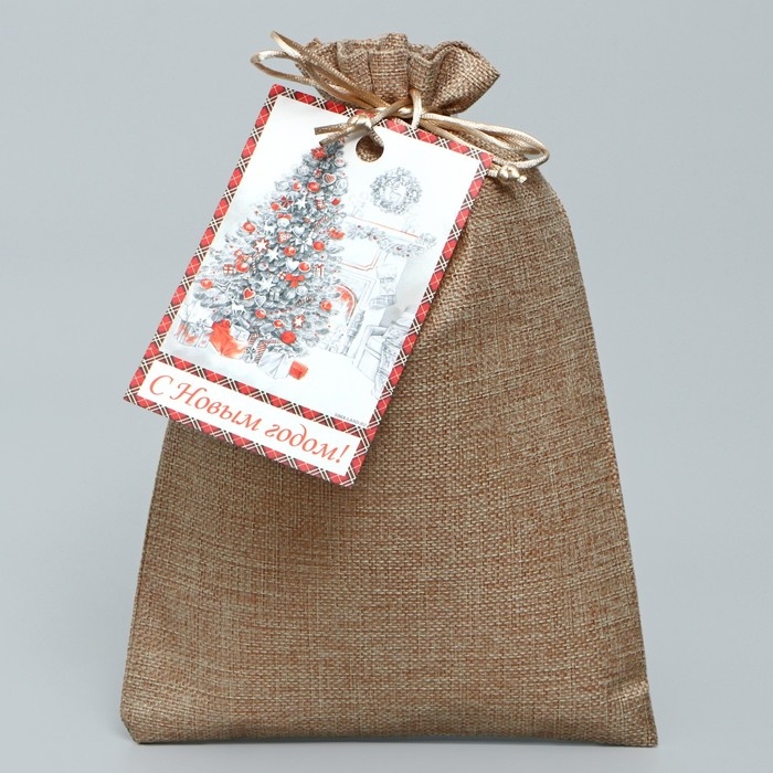 Мешок подарочный «Зима», 20 х 30 см +/- 1.5 см Мешок подарочный «Зима», 20 х 30 см +/- 1.5 см