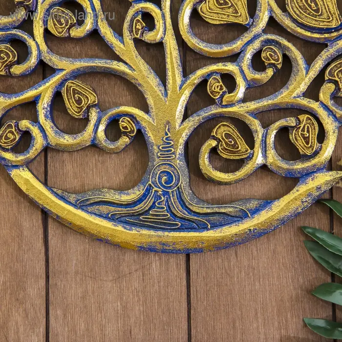 Панно настенное  Панно настенное "Древо жизни" 30х30х1 см