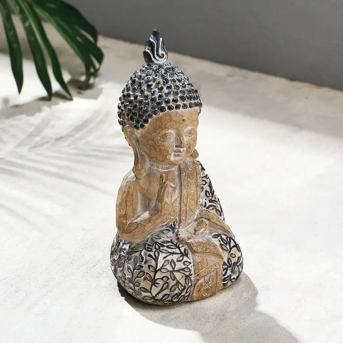 Фигурка полистоун TAKE IT EASY &laquo;Будда: приветствие&raquo;, 9&times;9.5&times;17 см