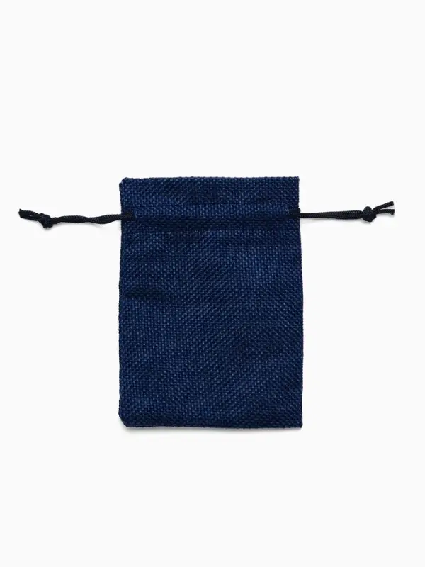 Мешочек подарочный «Льняной» 9×12, синий Мешочек подарочный «Льняной» 9×12, синий