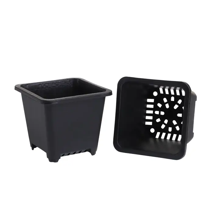 Горшок для рассады, 250 мл, d=9 см, h=8 см, пластик, чёрный, Greengo Горшок для рассады, 250 мл, d=9 см, h=8 см, пластик, чёрный, Greengo