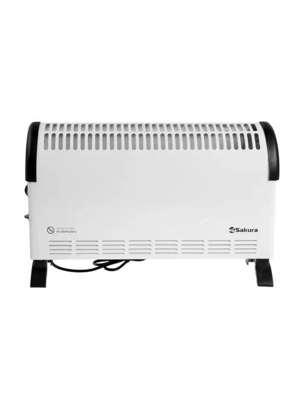 Конвектор электрический Sakura SA-0653W, 1800 Вт, до 18 м², напольный, механический термостат Конвектор электрический Sakura SA-0653W, 1800 Вт, до 18 м², напольный, механический термостат