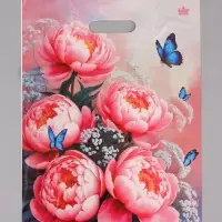 Пакет подарочный На рассвете  40 х 31 см 30 мкм