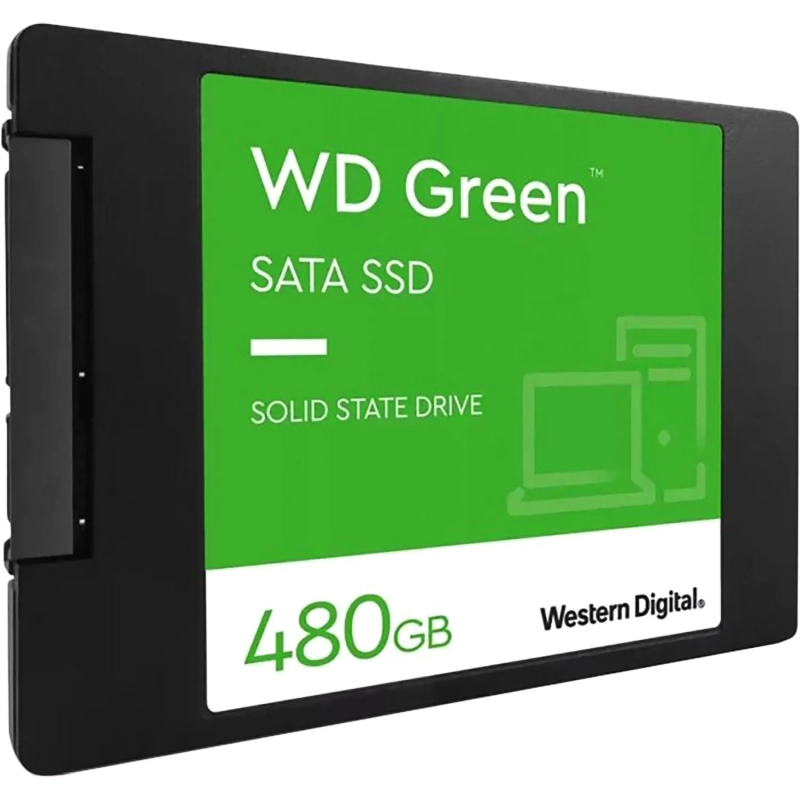 SSD накопитель WD Green 480Gb 2.5 SATA III  (WDS480G3G0A)