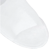 Тапочки одноразовые ГП Стандарт Плюс с откр мысом, белые 5 мм, 150 пар/уп