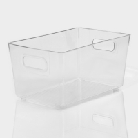 Контейнер для холодильника RICCO, 26,5×17×13 см, цвет прозрачный