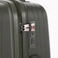 Чемодан на колёсах, 24", кодовый замок, 40&times;24&times;65, хаки