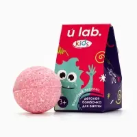 Бомбочка детская для ванны &laquo;Монстрики&raquo;, аромат вишнёвый леденец 40 г, URAL LAB