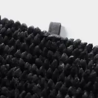 Коврик для дома LaDо́m, букли, плотность 1400 г, 50&times;80 см, велюровый, графитовый