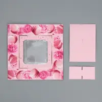 Коробка для конфет, кондитерская упаковка, 4 ячейки, «Present», 10.5 х 10.5 х 3.5 см