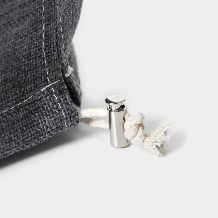 Чехол на бутыль для кулера Доляна Water, 19 л, 27&times;42&times;40 см, лён, серый