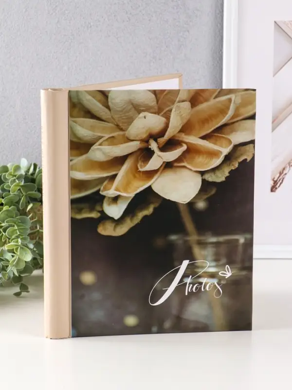 Фотоальбом 10 магнитных листов Фотоальбом 10 магнитных листов "Нежность" 23X28см, пер-т внутр.спираль