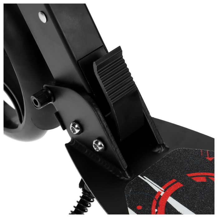 Cамокат городской GRAFFITI Technology 200, складной, колёса PU 200 мм, ABEC 7, амортизатор задний, цвет чёрный Cамокат городской GRAFFITI Technology 200, складной, колёса PU 200 мм, ABEC 7, амортизатор задний, цвет чёрный