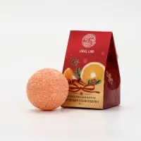 Бомбочка для ванны, 40 гр, аромат пряный глинтвейн, Ural Lab