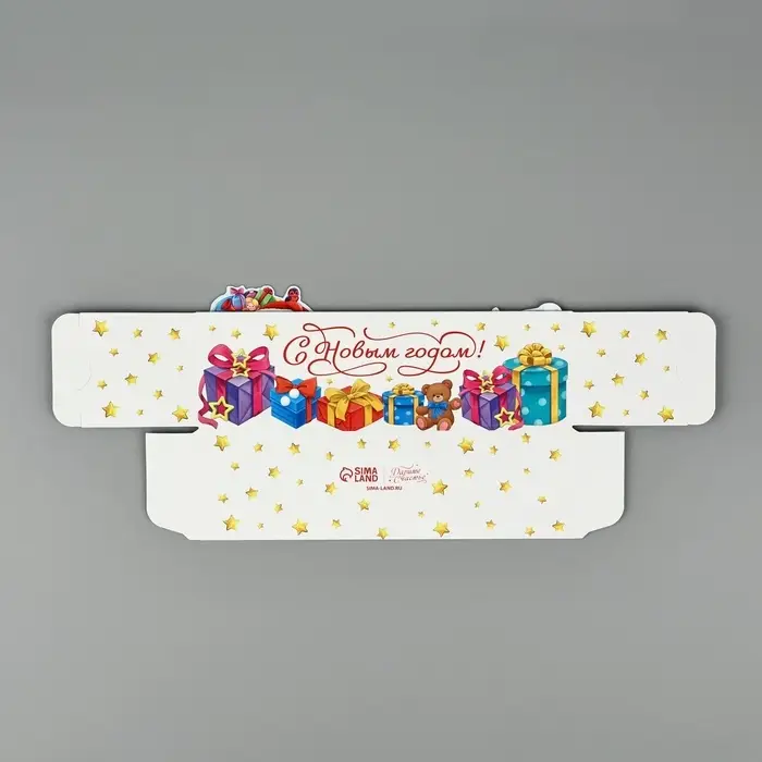 Коробочка для макарун «Веселая компания», 18 х 5.5 х 5.5 см Коробочка для макарун «Веселая компания», 18 х 5.5 х 5.5 см