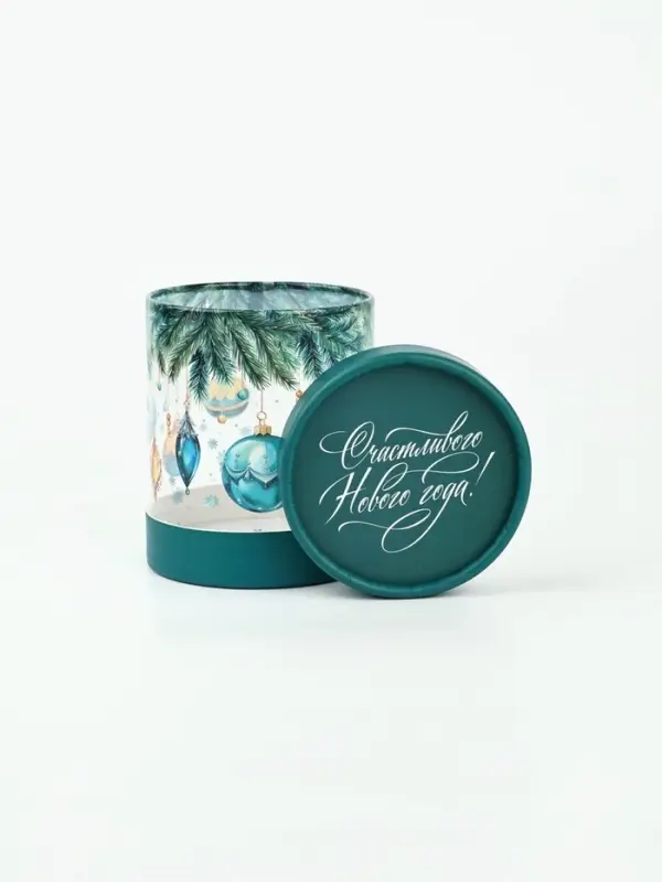 Коробка подарочная «Счастливого Нового года!», 10 х 11 см