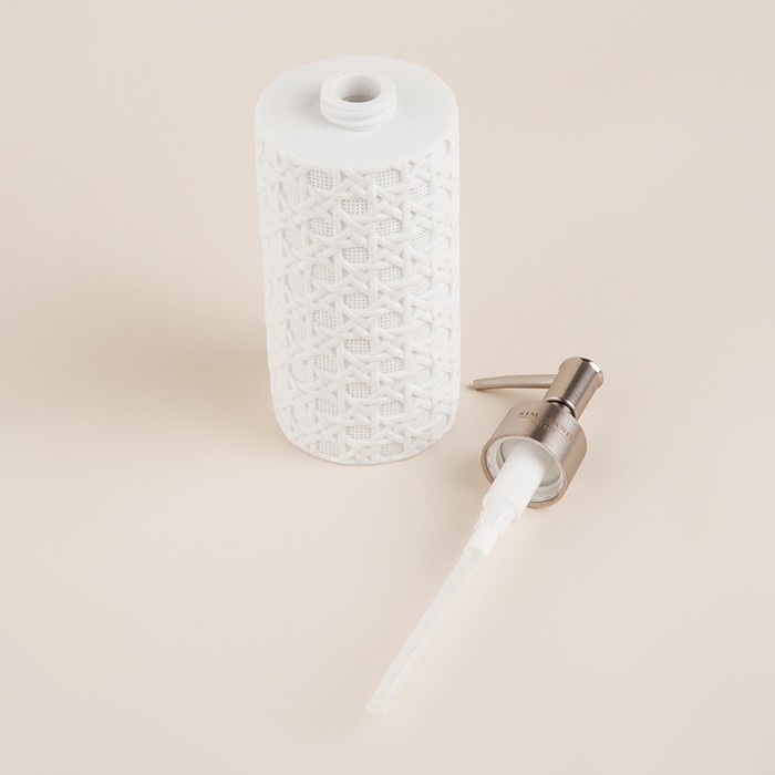 Аксессуары для ванной SL Home, 3 предмета: дозатор, мыльница, стакан Аксессуары для ванной SL Home, 3 предмета: дозатор, мыльница, стакан