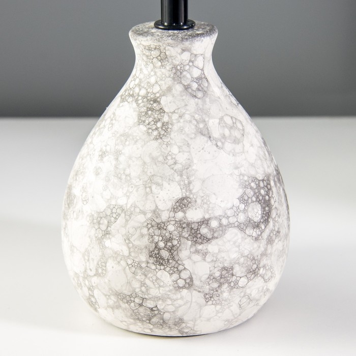 Настольная лампа Настольная лампа "Адара" Е14 40Вт серый 20х20х33см RISALUX