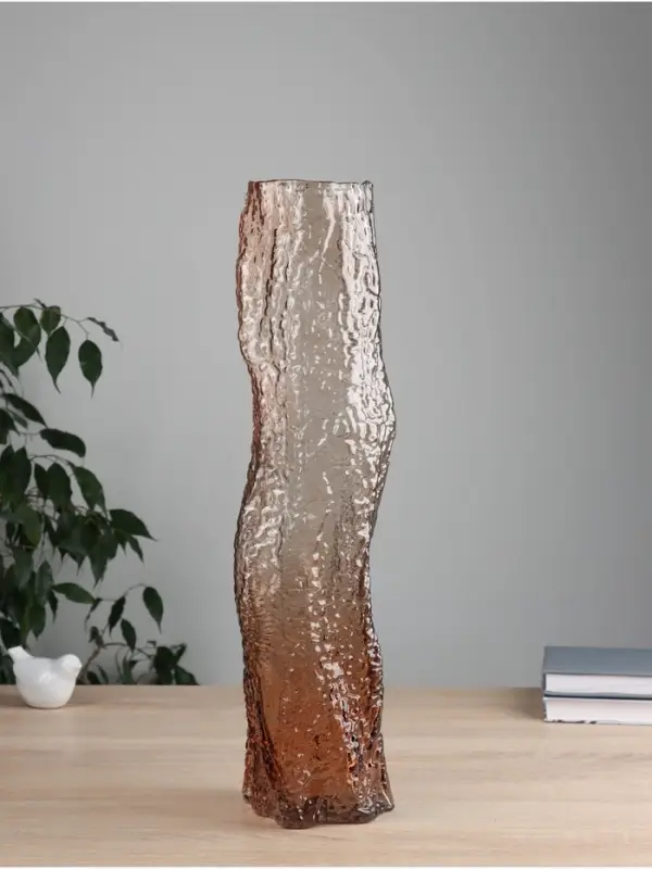 Ваза напольная &laquo;Кимберли&raquo;, 50&times;10.5 см, стекло, коричневая