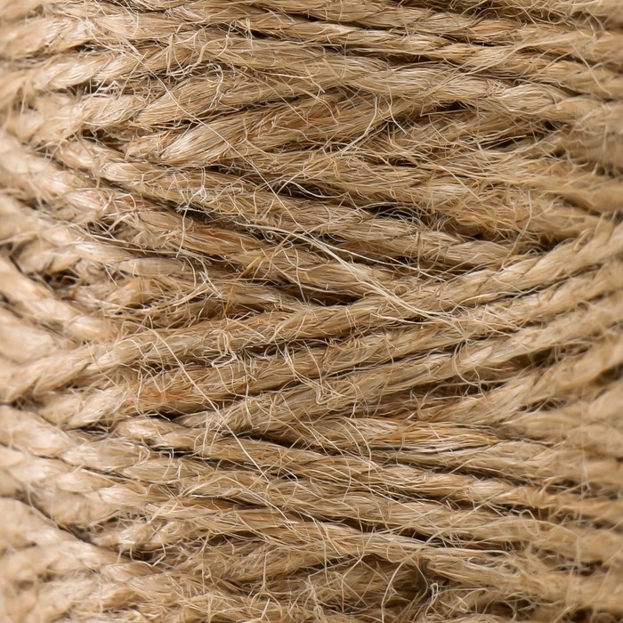 Пряжа джутовая 100% джут 50м/50гр., 2-х ниточная