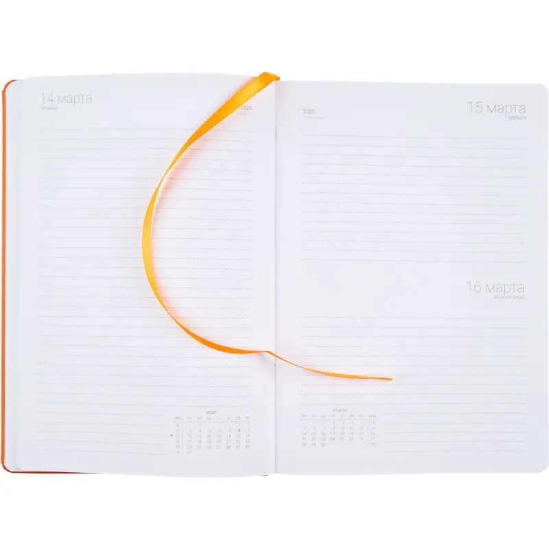 Ежедневник Basis, датированный, оранжевый Ежедневник Basis, датированный, оранжевый