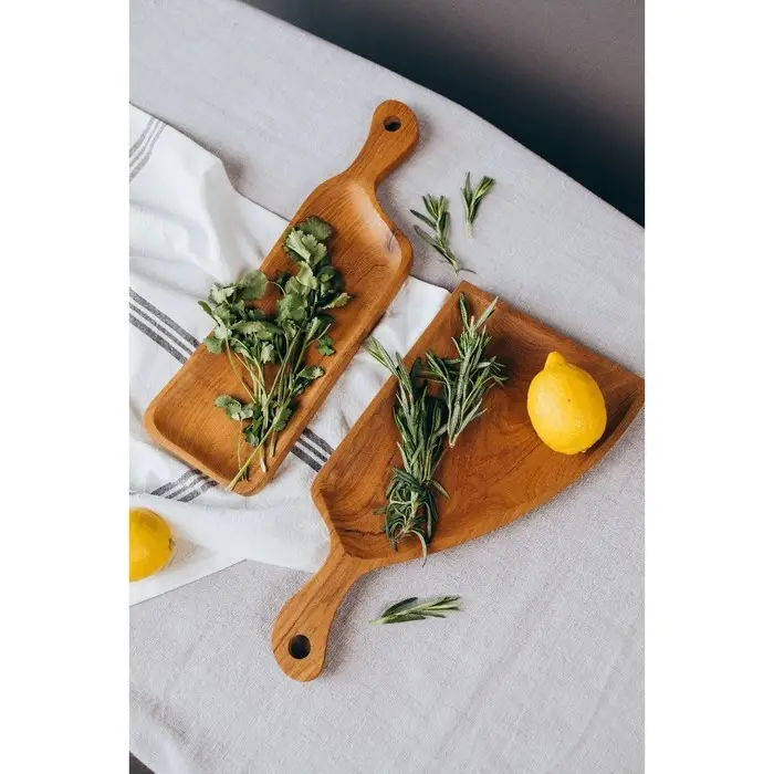 Блюдо 40х13х2 см, тиковое дерево Блюдо 40х13х2 см, тиковое дерево