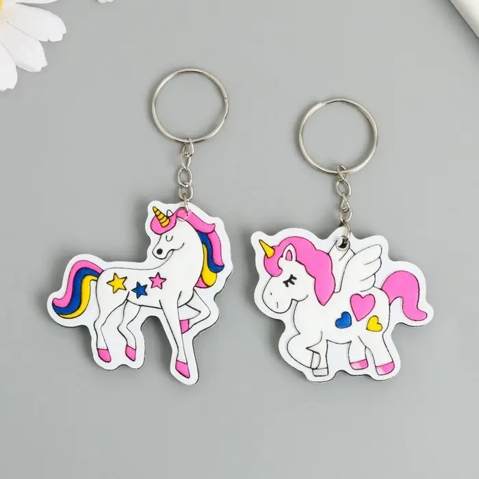 Брелок EVA Брелок EVA "Маленький единорожек" МИКС 6,5х5,5 см