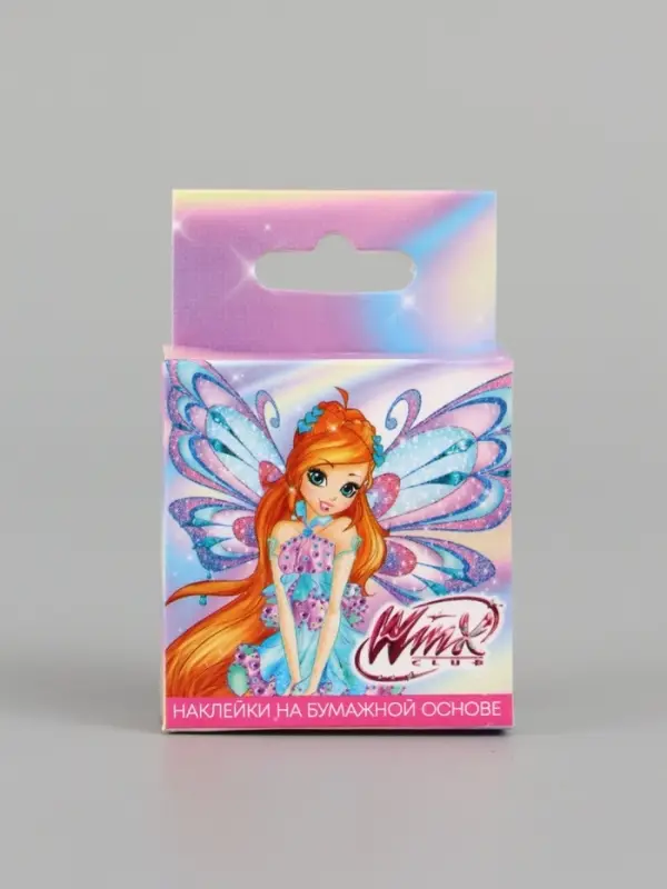 Наклейки для подарков WINX, 42 штуки в коробке. 3 х 4 см