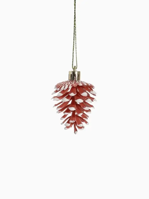 Ёлочные игрушки набор 12 шт. &laquo;Праздничный хоровод&raquo; 4 см, розовый