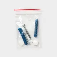 Вешалка настенная 5 крючков, цвет белый