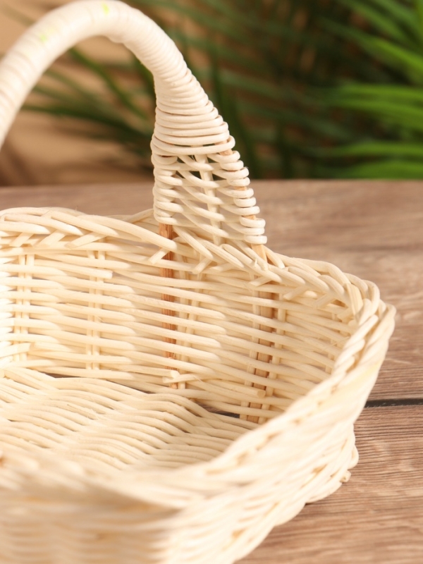 Корзина плетеная 16x15x18 см, ротанг