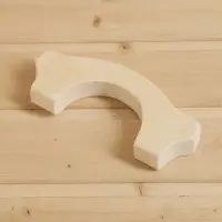 Дверная ручка из липы, 20,5х7,5х2,6 см Дверная ручка из липы, 20,5х7,5х2,6 см