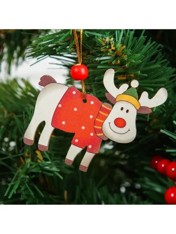 Елочная игрушка Лесная мастерская &laquo;Счастливый олень&raquo;, МИКС