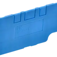 ARMAFIX Заглушка EPCX2.5-3 BU для колодки клеммной CP/CX2.5-3 синяя IEK