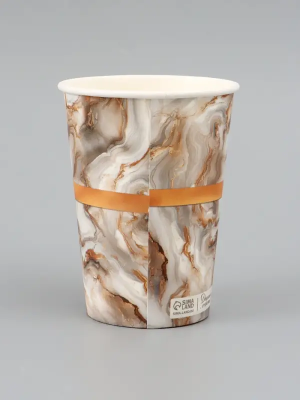 Стакан для цветов &laquo;Мрамор&raquo;, 350 мл