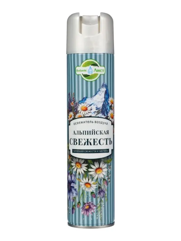 Освежитель воздуха &laquo;Botanic Лист&raquo; альпийская свежесть, 300 мл