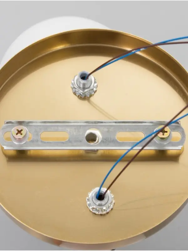 Люстра &laquo;Донна&raquo; 2&times;40 Вт Е27 черный/латунь 37&times;15&times;25 см