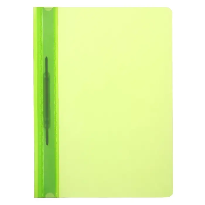 Набор папок-скоросшивателей А4, Calligrata Neon, 160 мкм, 8 штук, МИКС, прозрачный верх