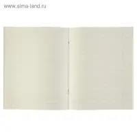 Тетрадь предметная 48 листов линейку Calligrata, «Чёрное-белое. Литература», обложка мелованная бумага, серые листы