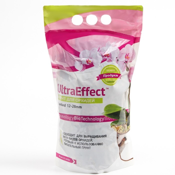 Грунт для орхидей UltraEffect Standard 12-28mm, 2,5 л Грунт для орхидей UltraEffect Standard 12-28mm, 2,5 л