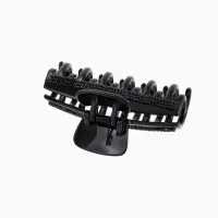 Крабик для волос &laquo;Камилла&raquo;, классика, 9 см, чёрный