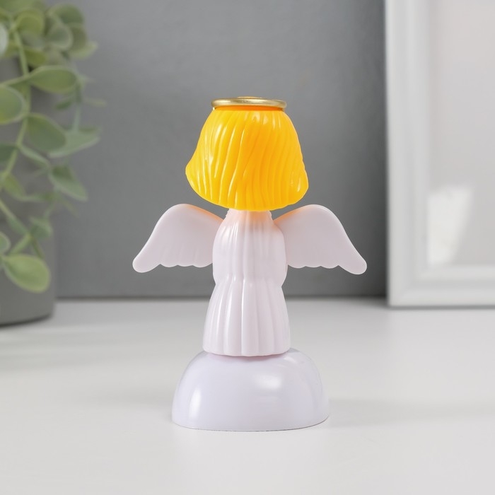 Маятник пластик от солнечной батареи "Ангел" 10,5х6х8 см